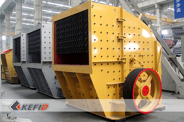 Kefid Machinery Co., Ltd. отправил одна роторная дробилка модель  PF1214 и 6 комплектов запчасти к Алмату, Казахстан.
